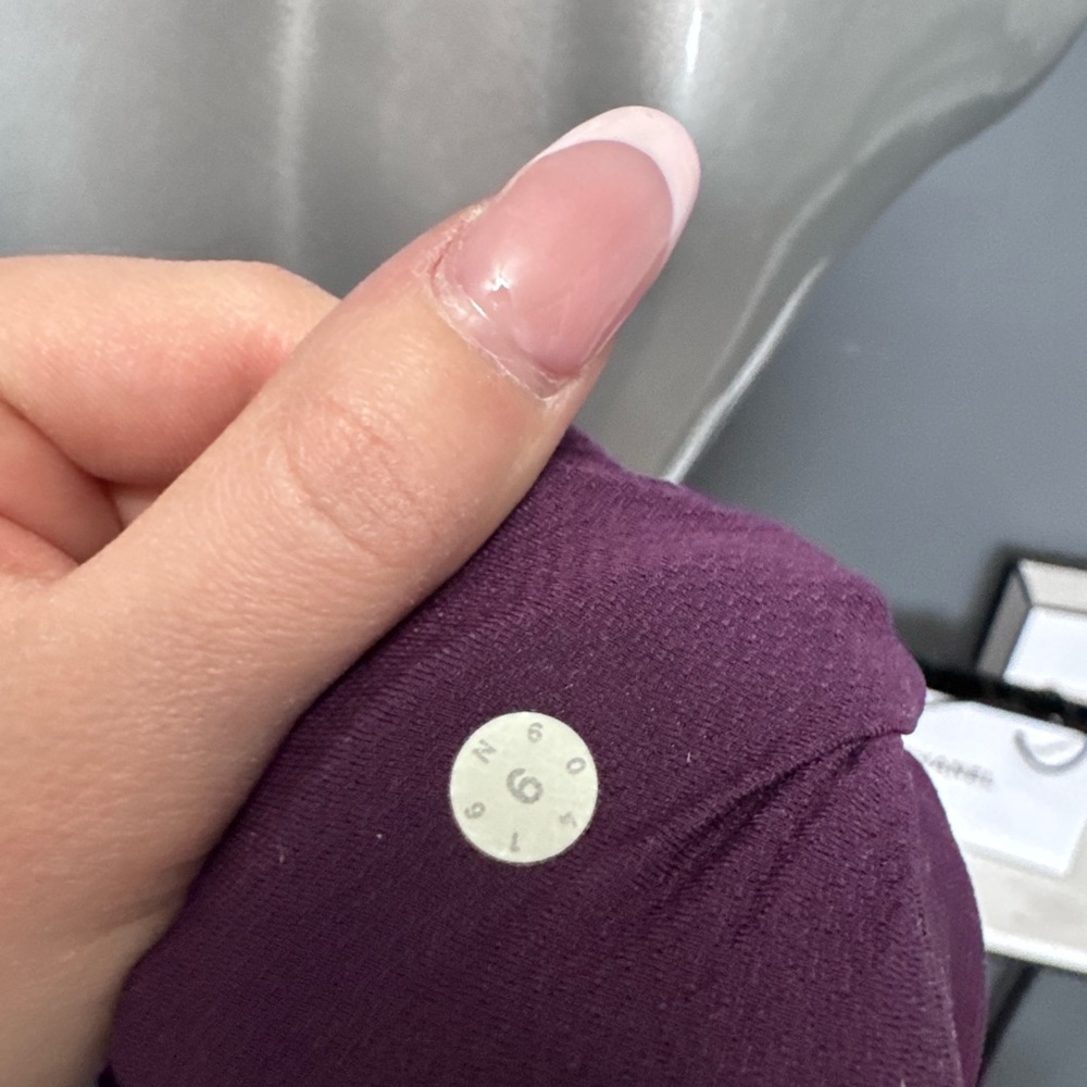 ❌SOLD❌ Lululemon Plum Purple Zip Hoodie - Picture 6 of 7